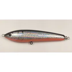 Blue fish Carpenter Wood Floating Popper Stickbait Fishing Lure for Medium And Heavy Popping for GT, Kingfish, BluefinTuna