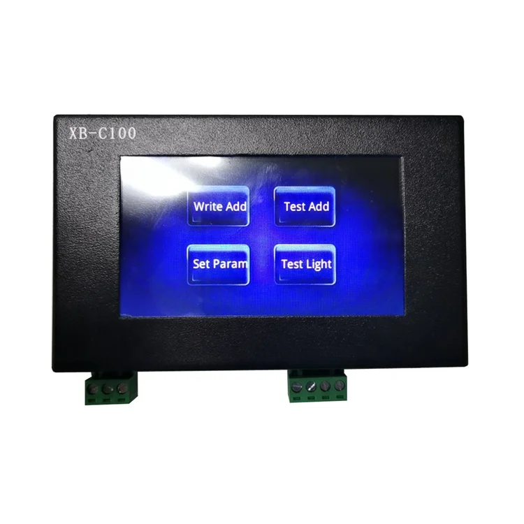 DMX512  Touch screen Address code writer ; TM512/SM16512/ UCS512/GS8512 etc Address writer ,for DMX512  code writers