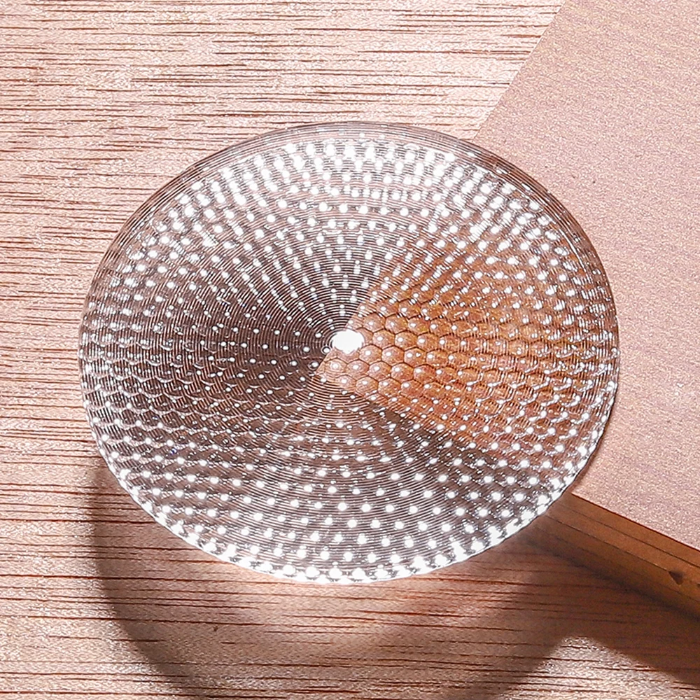 Compound Fresnel lens D50mm F40mm Eliminate stray light Photography lamp Cast light Fly eye lens Customizable