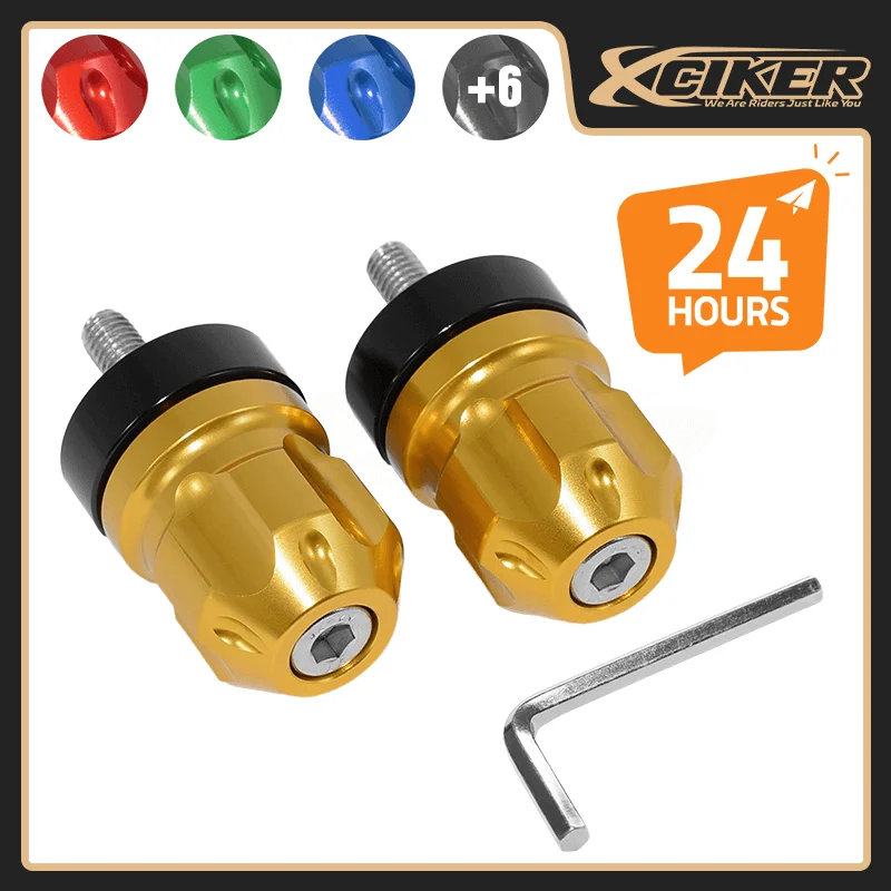 

Bar End Weights Motorcycle Universal Handlebar Sliders Plug Long Fits for Honda Kawasaki Yamaha Suzuki BMW KTM Aprilia Triumph