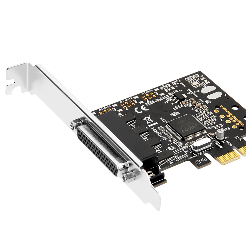 PCI-E placa de porta serial porta serial PCIe para 4 RS232 9-pin cartão MOSCHIP 4-expansão do porto de controle industrial com cabo de porta serial