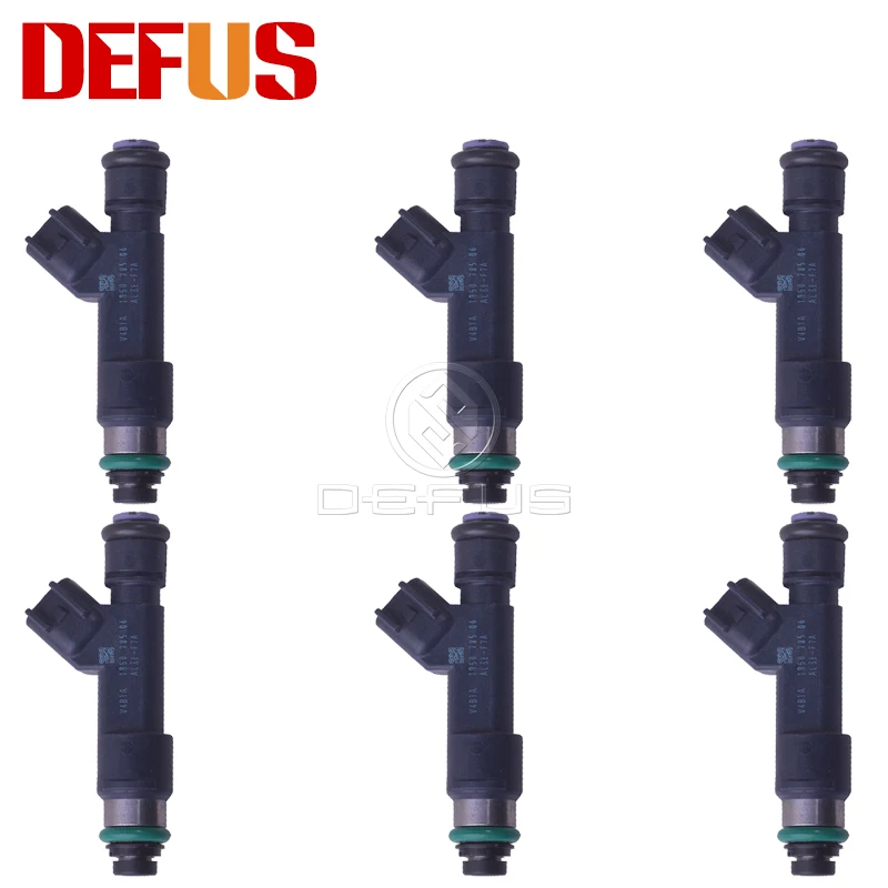 DEFUS 6pcs Fuel Injector AL3E-F7A Nozzle for F-150 F-250 F-350 Super Duty 6.2L 297500-1850 CM-5295 New High Impedance Injectors