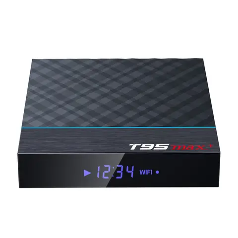 20PCS LOT  T95 MAX Plus Amlogic S905X3 Smart TV BOX android9.0 4G 32G 64G 5G Dual WIFI BT4.0 USB 3.0 HDR 3D 8K