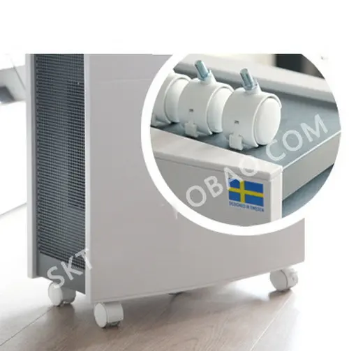 

Стойка с колесом Roller 303/403/410B/450E/480i, фитинги для воздухоочистителя, 4 белых и черных для Blueair
