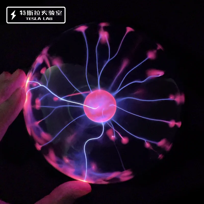 اللمس البرق التحكم الصوتي الاصطناعي البرق الكرة أيون الكرة تسلا لفائف توهج الكرة قوس الكرة
