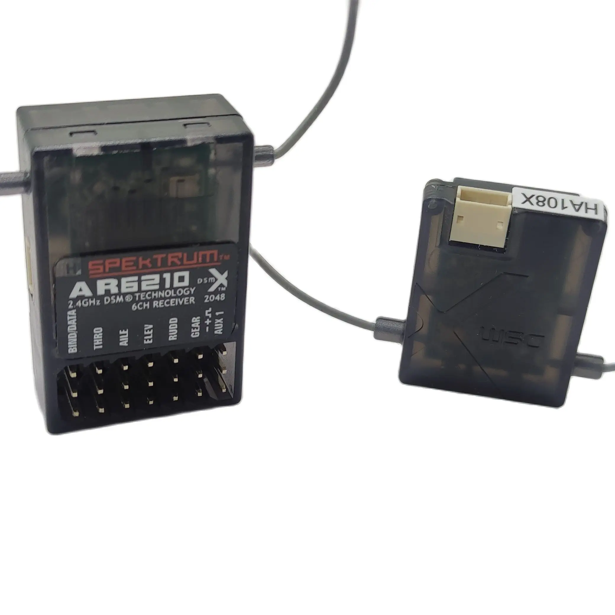 DSM2 DSMX AR6100e AR6200 AR6210 AR8000 AR9020 AR12120 W/Satellite 2.4G 6ch Receiver for Spektrum DX6i DX7 DX8