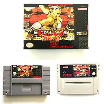 Metal Max Returns game cartridge For snes ntsc pal video game