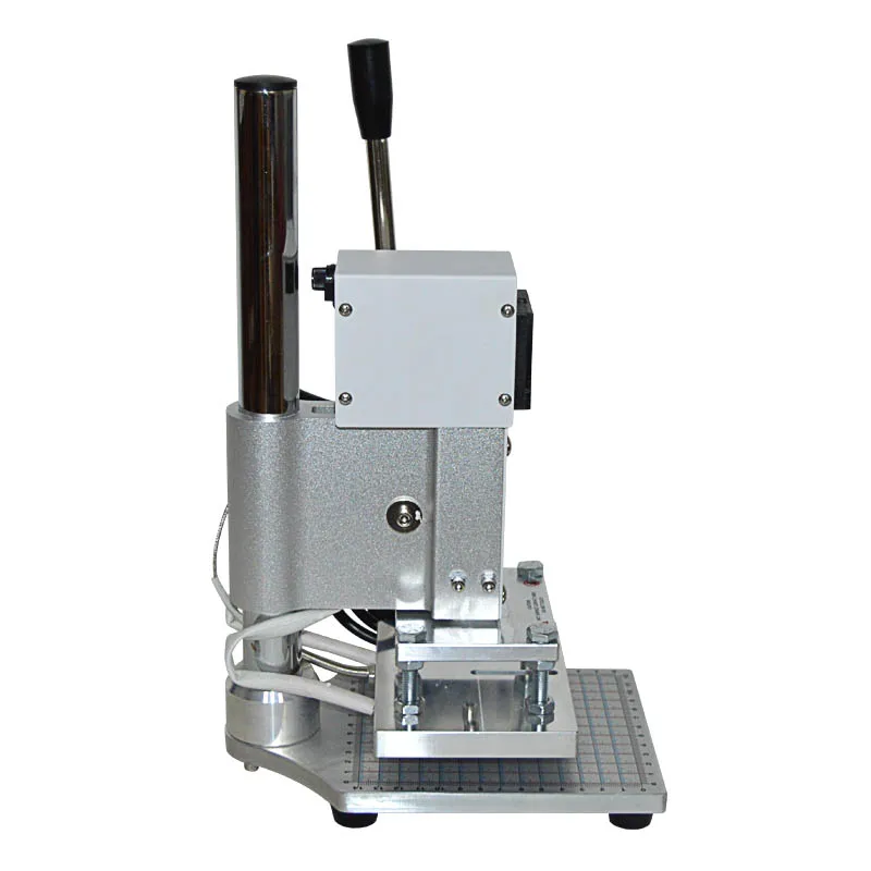 110/220V Manual Hot Foil Stamping Machine Bronzing Machine for PVC Card leather paper embossing Logo Heat Press Stamping Machine
