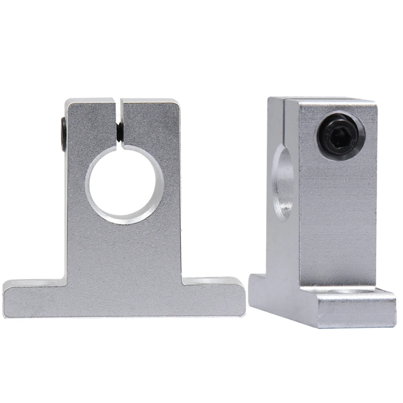 CNC Optical axle fastener of guide rod vertical support bearing fixed support 3D printer parts SK8 SK10 SK12 SK13 SK16 SK20 SK25