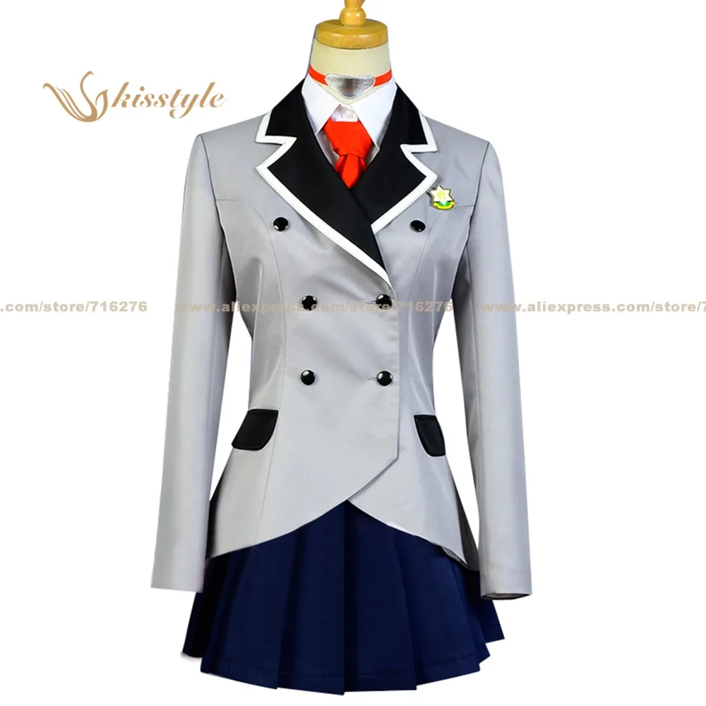 Kisstyle Shimoseka Shimoneta: A Boring World Where the Concept of Dirty Jokes Doesn't Exist Ayame Kajou Uniform Cosplay Costume