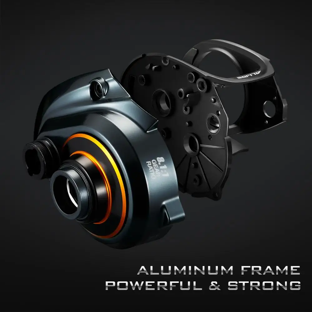 Piscifun Alijoz 300 Low Profile Baitcasting Reel 15KG Max Drag 8+1 Bearings Aluminum Frame Freshwater Saltwater Fishing Reel