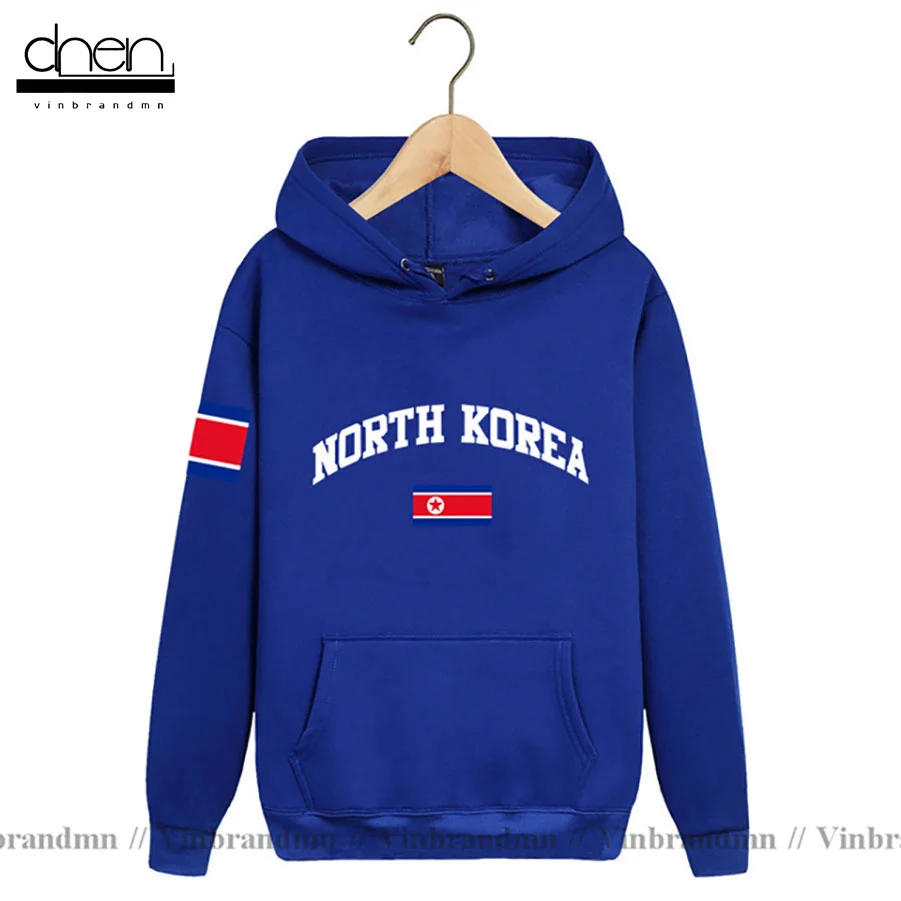 

North Korea hoodies men sweatshirt sweat new streetwear clothing 2021 Jerseys footballer tracksuit nation Fashion flag fleece KR