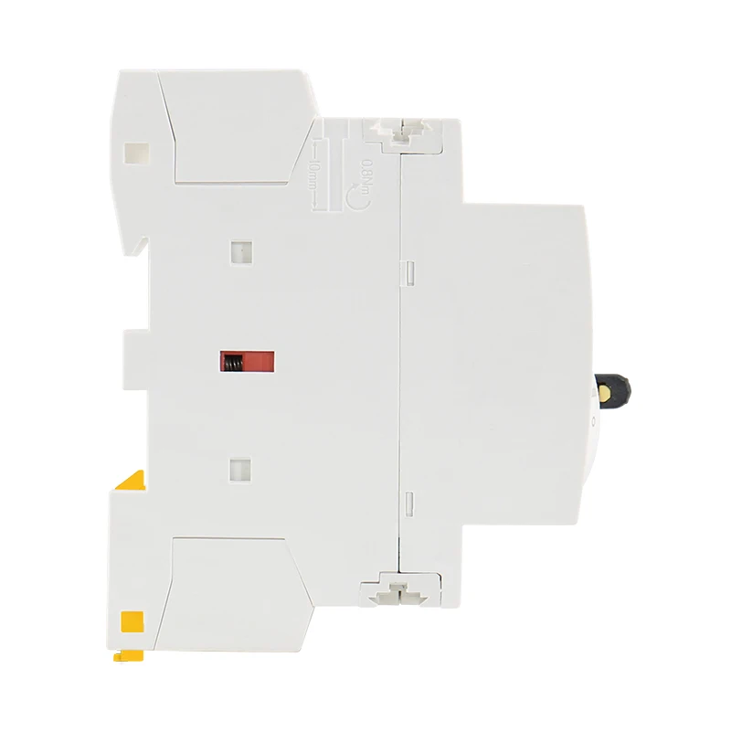 2P 16A 20A 25A 220V/230V 50/60HZ المنزلية الدين السكك الحديدية AC قواطع وحدات التحكم اليدوي المنزل AC قواطع 2NO 2NC 1NO1NC