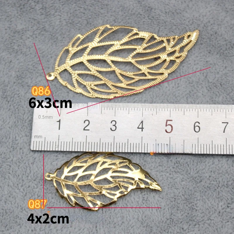 DIY Crown Material Iron Flower Leaf Lolita Headdress Gold -Plated Home Wall Decoration Jewelry Making Accessories