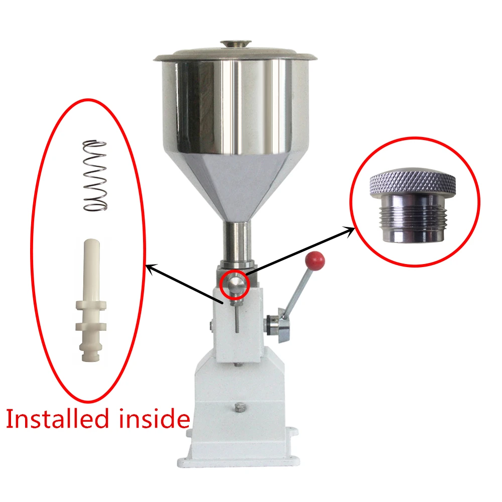 A set of parts/Kits applicable to A03 Manual Paste/liquid Filling Machine Accessory Bag of Manual Filling Machine