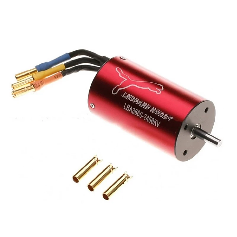 Leopard Hobby LBA3660/10T 2450KV 2 pole Inrunner Brushless Motor for RC Cars Remote control boat