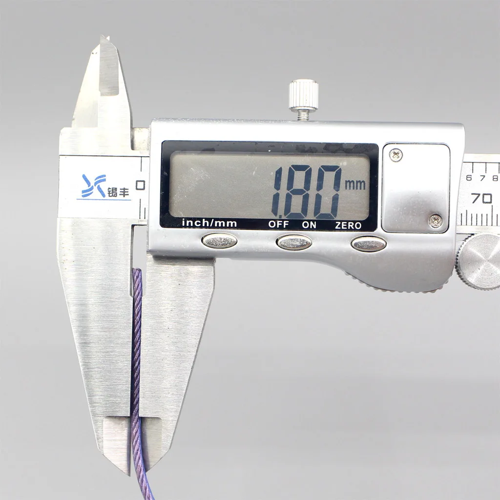 100 متر Type2 الأرجواني مرحبا الدقة المتطرفة لينة 4*5*7/0.05 مللي متر 7N Litz OCC سلك OD: 1.8 مللي متر لتقوم بها بنفسك مخصص سماعة كابل 140core LN 007734