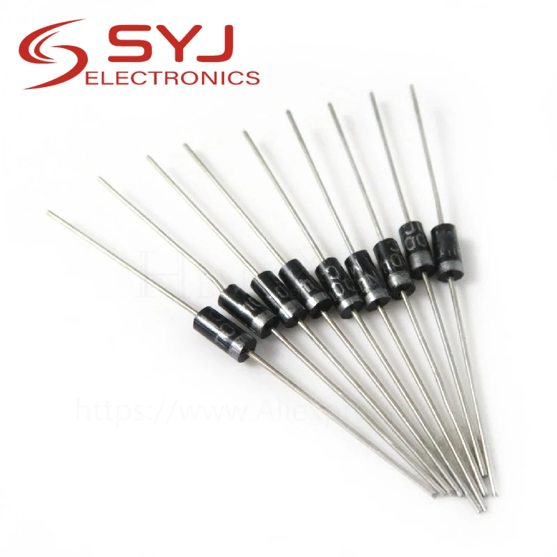 50PCS 1N5817 1N5819 1N5399 1N4937 1N4004 Schottky Rectifier Diode 1N4001 1N4007 UF4007 HER107 FR207 FR157 FR107 RL207 DO-41