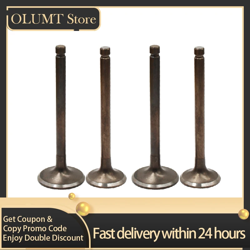 1/2 Pairs Motorcycle Engine Parts Intake Exhaust Valve Stem Kit For YAMAHA XVS400 Drag Star Classic XV400 26M-12121-00-00