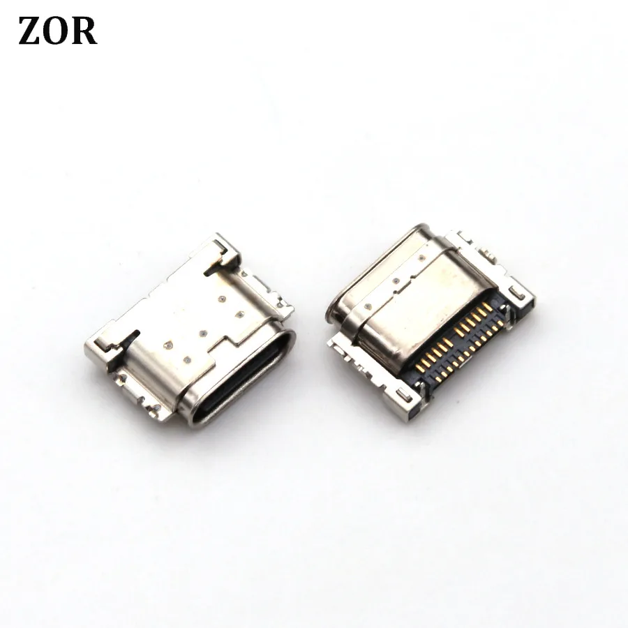 2pcs For LG G7 G6 G5 Q6 V30 V40 Micro Mini USB Charger Charging Dock Port Connector Type C Jack