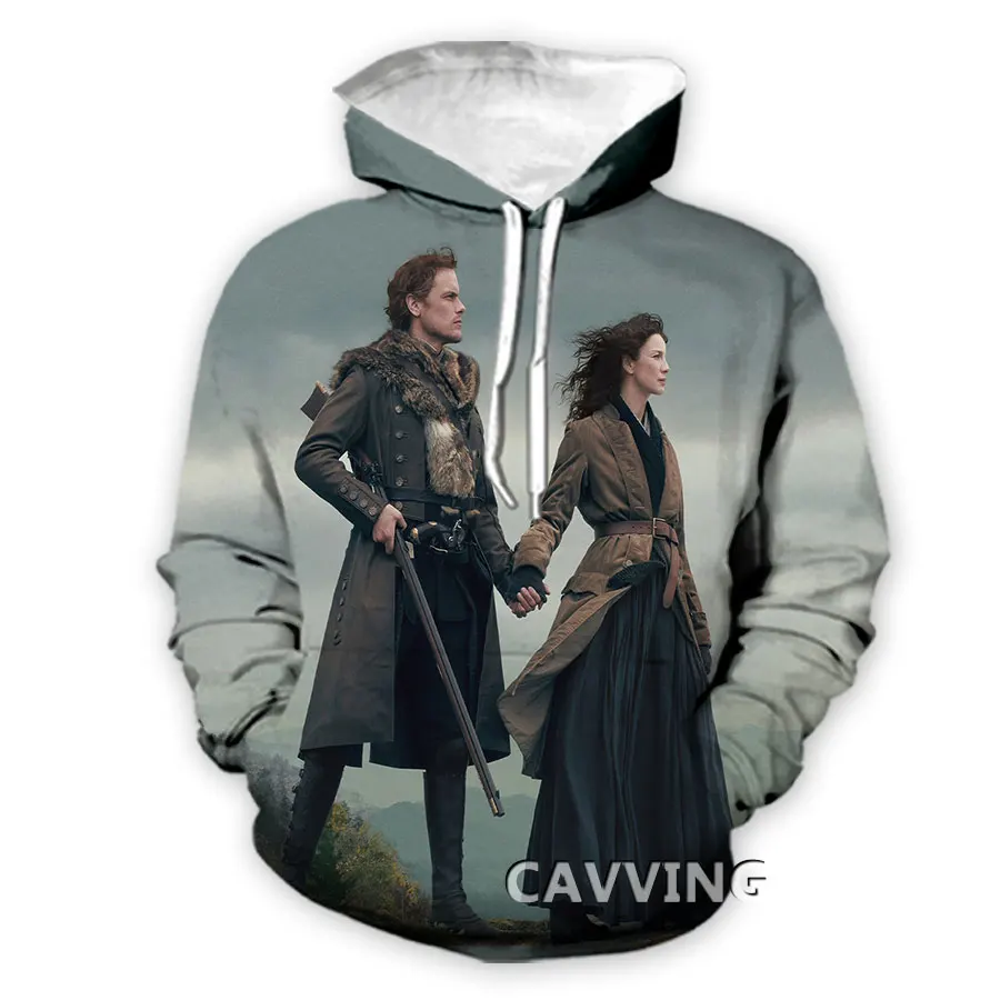 

CAVVING 3D Printed TV Outlander Hoodies Hooded Sweatshirts Harajuku Tops Clothing for Women/men Man Hoodies