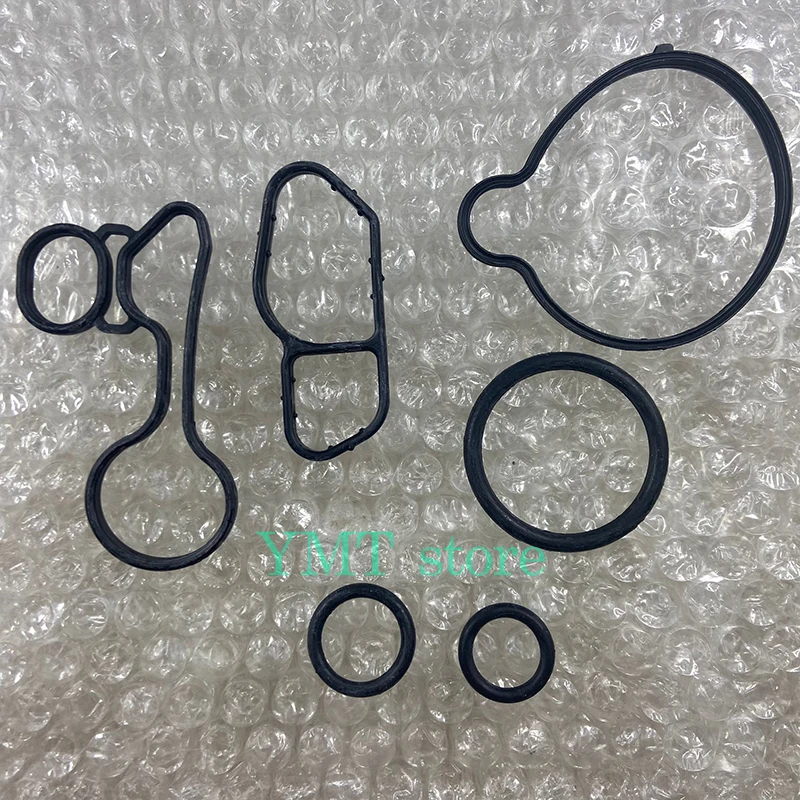 10Sets Original Engine Oil Cooler Repair Kits Gaskets Seals OE# 55565385 55568536 For Chevrolet Cruze Sonic Trax Encore Astra