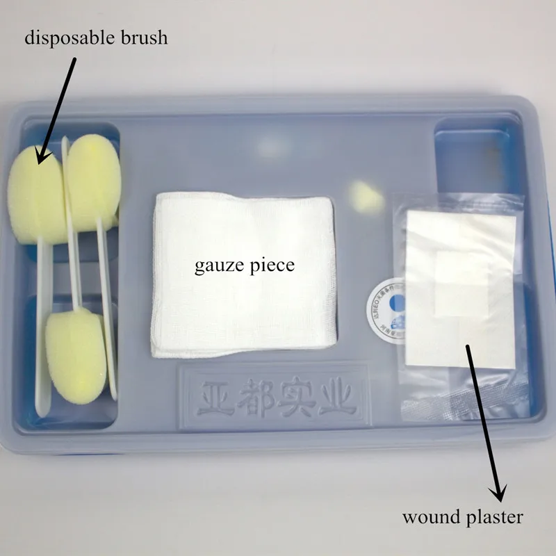 Kit de operação de anestesia local corpo descartável epidural médico bloco de nervo lombar united anestesia puncturing kit cirúrgico