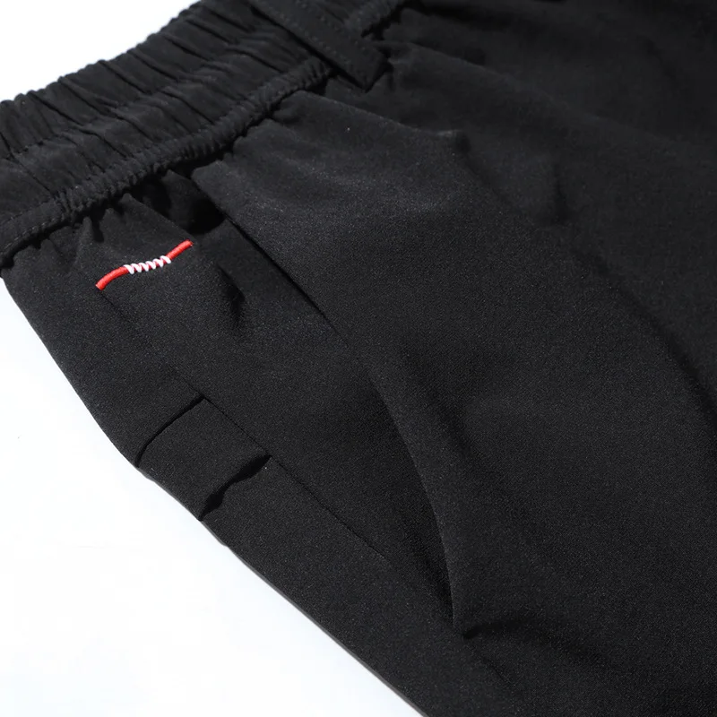 Plus Size 9xl 8xl Winter Autumn Joggers Oversize Sweatpants Men Thick Jogger Pants Men\'s Casual Trackpants Solid Black Trousers
