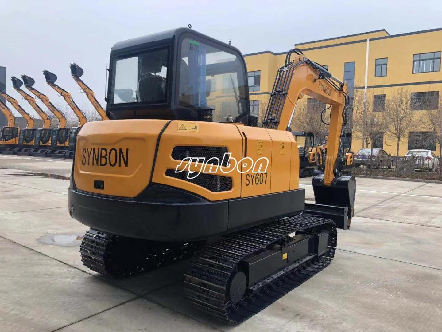 2021New Design Crawler Excavator  Hydraulic  Digger Building Machine 6.5Ton