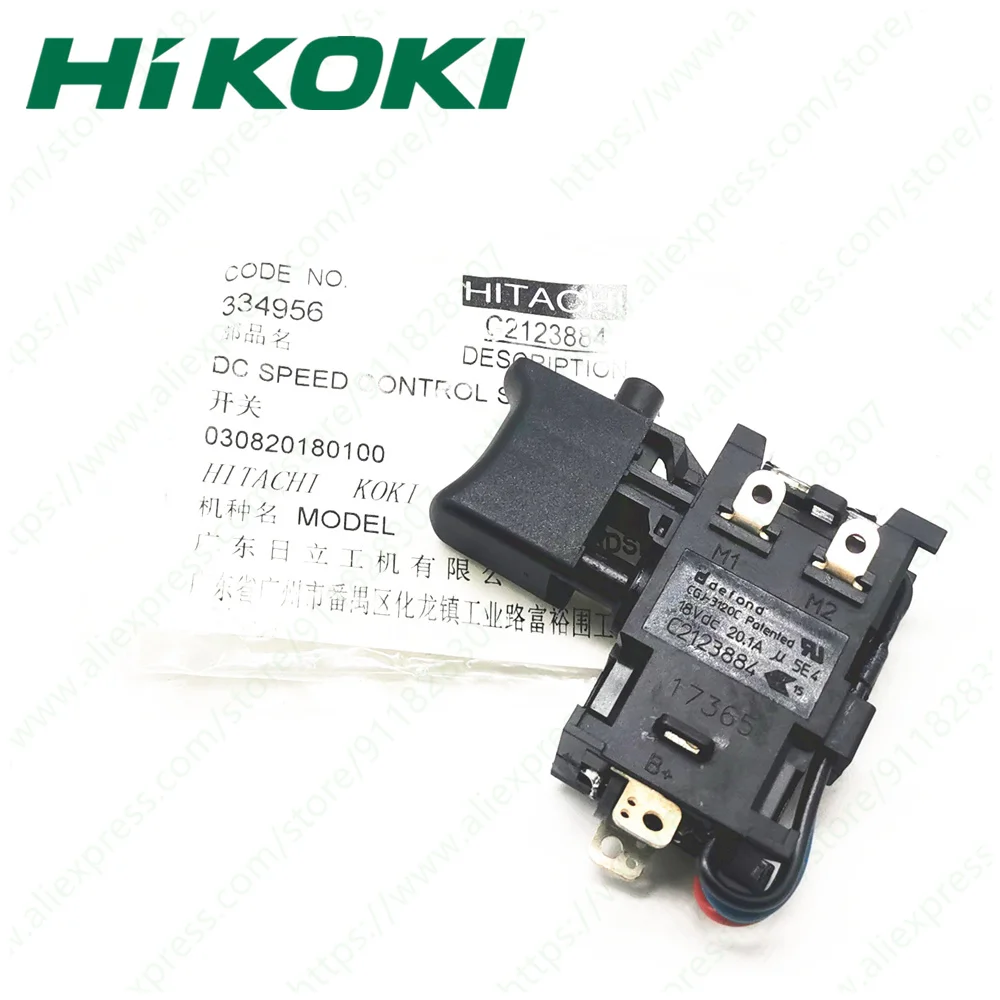 Przełącznik dla HIKOKI WR14DSDL WH14DSDL WR18DSDL WH18DSDL WH14DSDL 337392 334956
