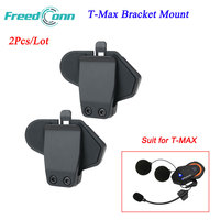 2Pcs/Lot Freedconn T-max Clip Bracket Mount Accessories Work for Bluetooth T-MAX Motorcycle Helmet Intercom Headset
