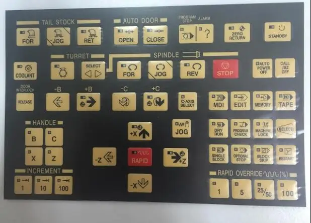 KIT450  new Keypad (Membrane)  for CNC machine