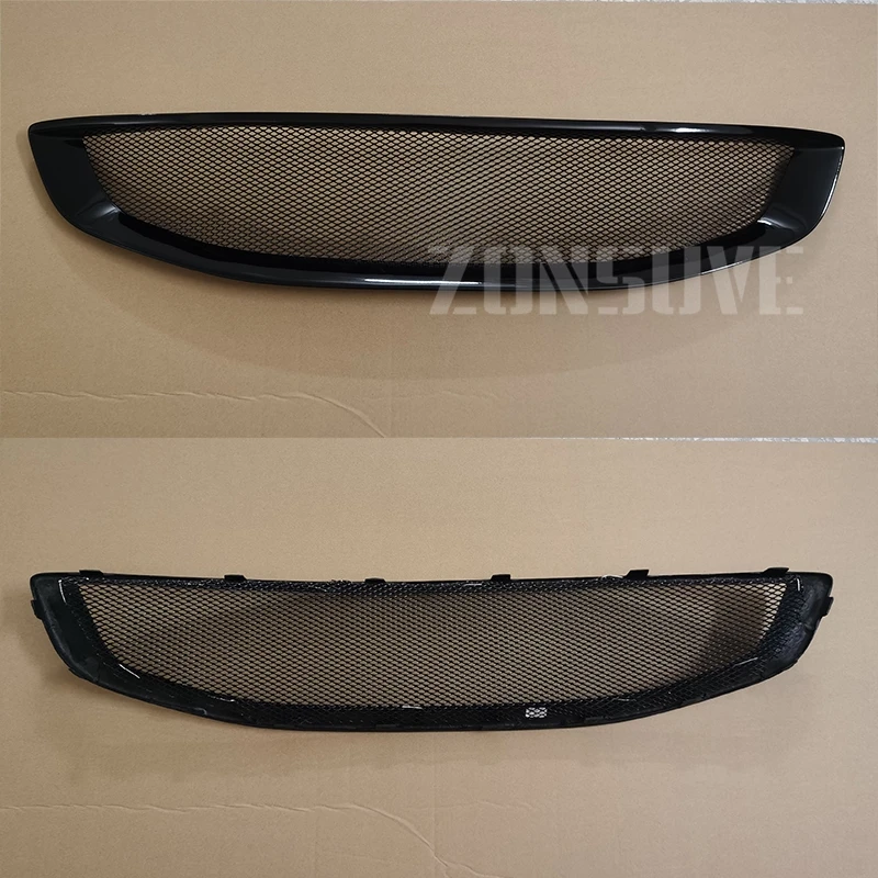 Use For Volvo V60 S60 2014-2018 Year 4-door Grill Racing Grille Cover Accessorie Body Kit