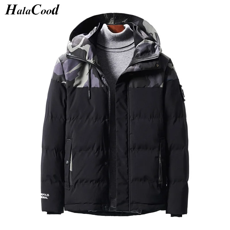 

Hot Sell Brand Fashion Men's Thick Jackket Men Winter Jacket Big Size 4XL Male New Arrival Casual Slim Cotton With Hooded Parkas