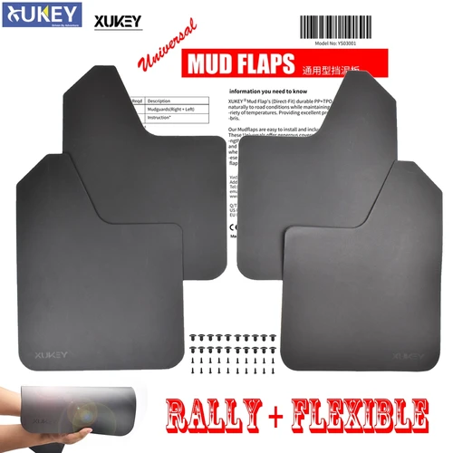 Imagen 1 del producto Carreras/deporte Universal guardabarros coche Auto Van SUV Pickup para Subaru 15 Ford Ranger Rav4 Dmax 7