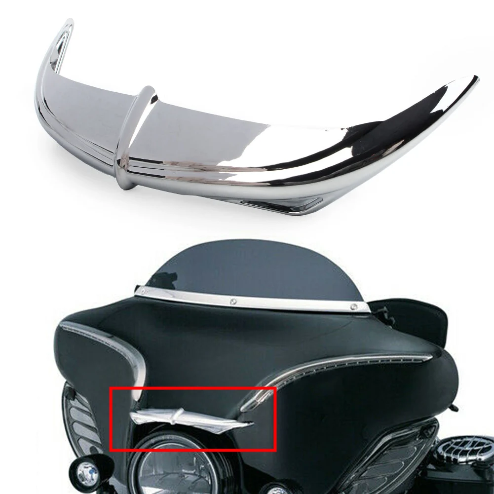 Motorbikes Batwing Fairing Brow Accent for Harley Touring 1996-2013 Electra Glide Classic EFI FLHTCI & 1996-1999 FLHTCU