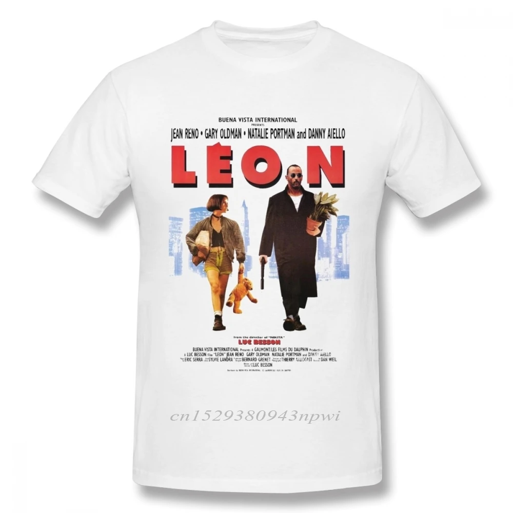 LEON The Professional Vintage T Shirt For Male 3D Print Nice Summer Breathable Camiseta Casual Top design Tees