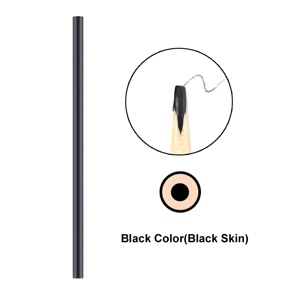 1PC Waterproof Eyebrow Pencil Anti-numb 5 Colors Longlasting Tattoo Makeup Brow Lips Sketch Dye Tint Liner Pen