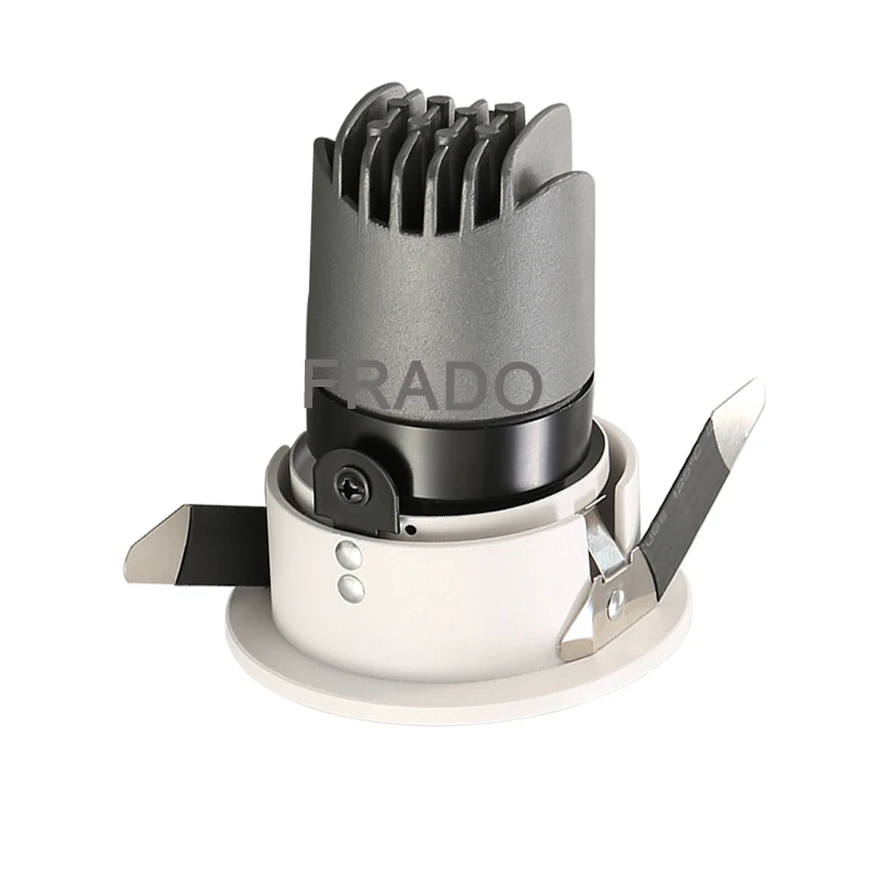 Hohe Helle 5W 7W 12W 20W 30W Dimmbare COB LED Downlights 24 Winkel Leuchte Einbau lichter der decke Unten Lampen Garantie – Detail 14