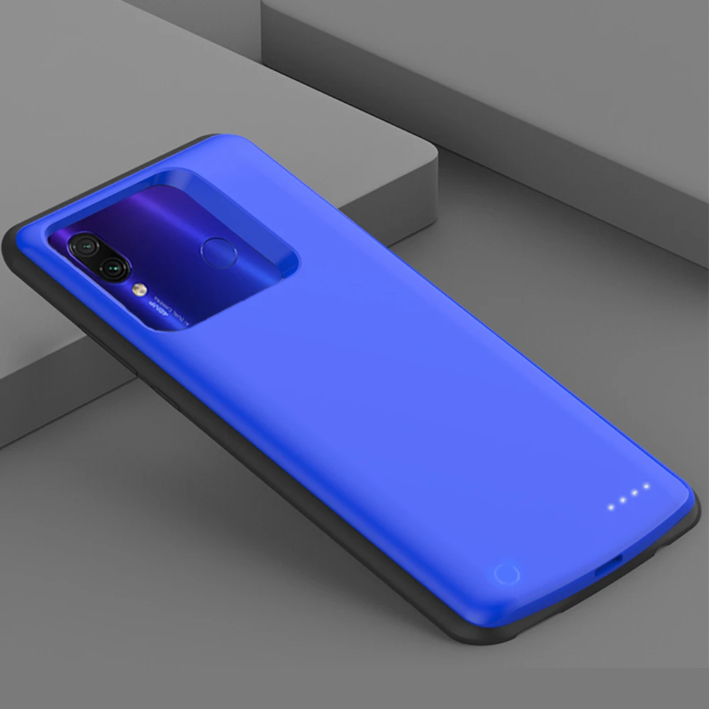 6500 Mah ل شاومي Redmi نوت 7 بطارية حافظة نوت 7 برو غطاء الهاتف الذكي قوة البنك ل شاومي Redmi نوت 7 برو شاحن حافظة