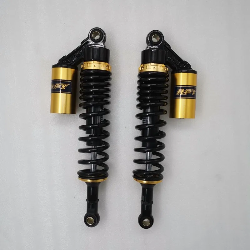 7Mm Lò Xo Đa Năng 320Mm/330Mm/340Mm/350Mm/360Mm Xe Máy Chống Sốc hút Dành Cho Xe HONDA YAMAHA SUZUKI KAWASAKI Xanh Đen