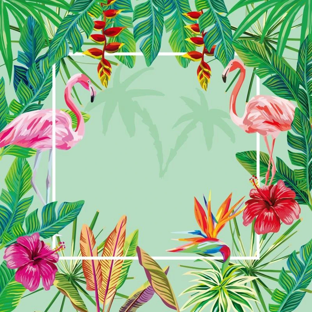 Yeele الاستوائية فلامنغو حفلة عيد ميلاد المشارب زهرة الطفل المشارك التصوير خلفية الصورة خلفية صور المكالمات استوديو الصور