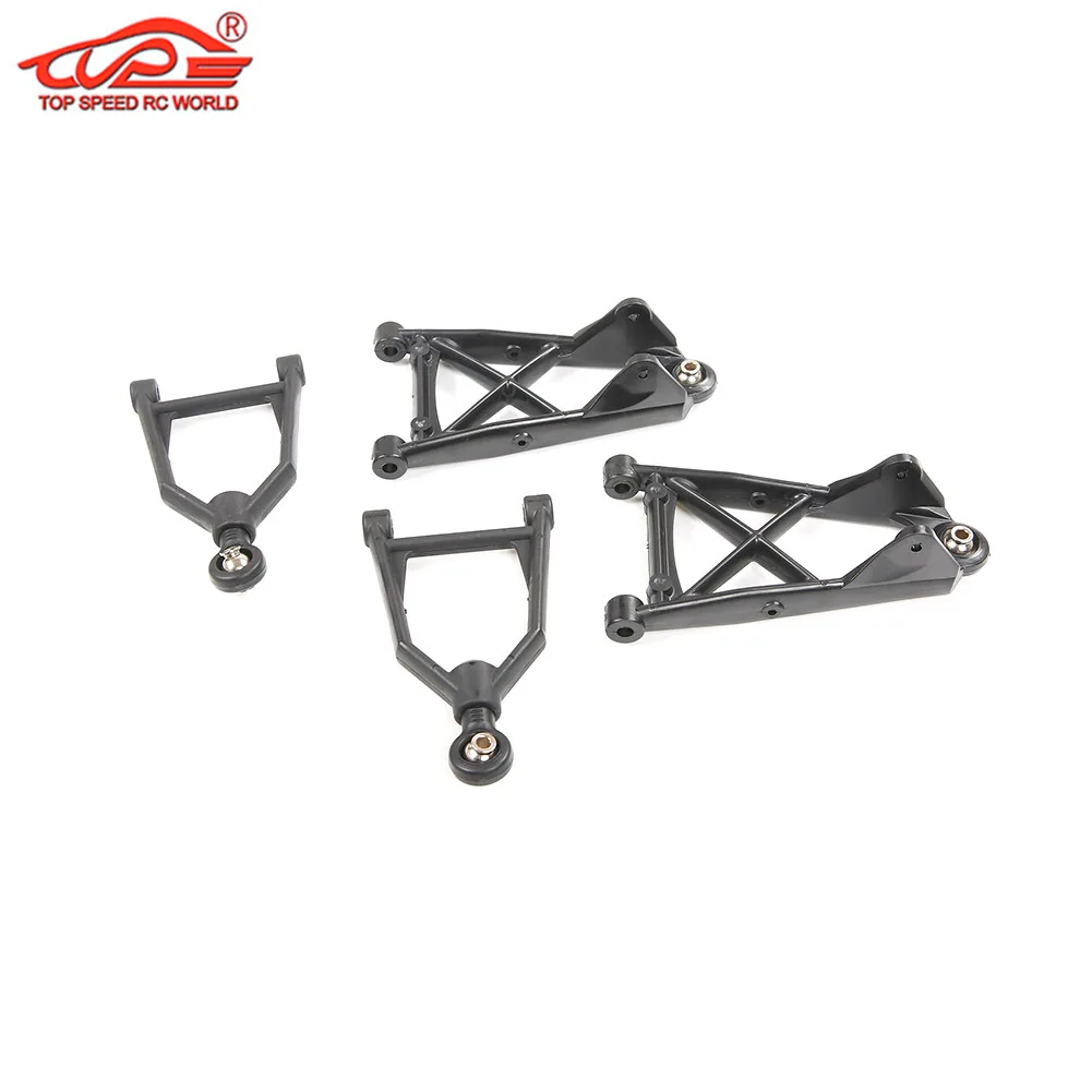 Kit para carregamento de eixo de suspensão, conjunto com braço de suspensão, torre de choque para escala 1/5, hpi, rofun, km, baja 5b, 5t, 5sc, peças de carro dianteira ou traseira