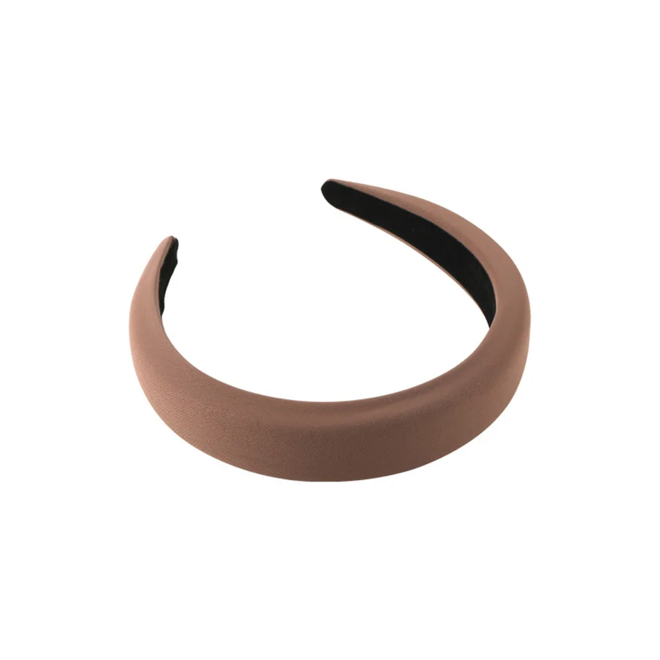 Trendy Wide Hair Bands For Women Headdress Solid Color Cloth Headband Bezel Girls Hairband Hair Hoop Female Hair Accessories