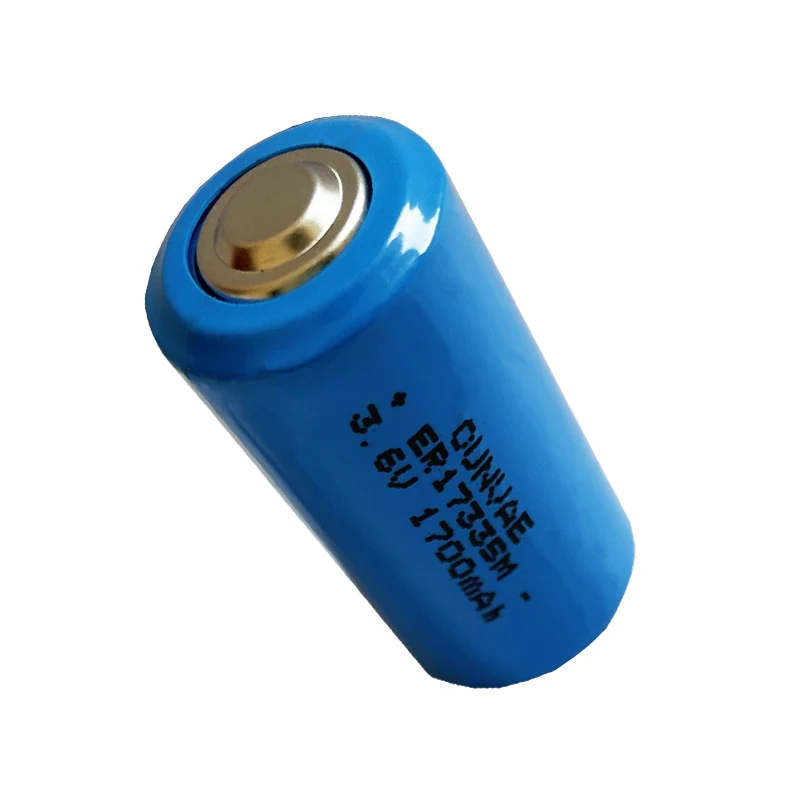 6 Batteries Li-ion 3.6V 1700mAh ER17335M 17335 CR123A à fort grossissement, pour écran de Machine d'impression PLC CNC