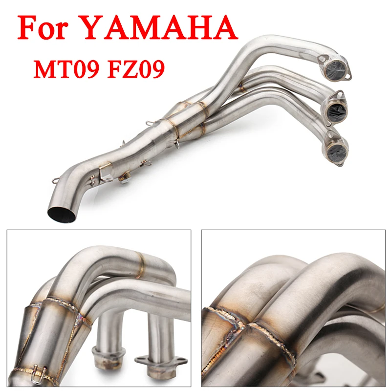 

For Yamaha MT09 FZ09 Tracer 900 Motorcycle Exhaust Modified System Front Header Connect Pipe