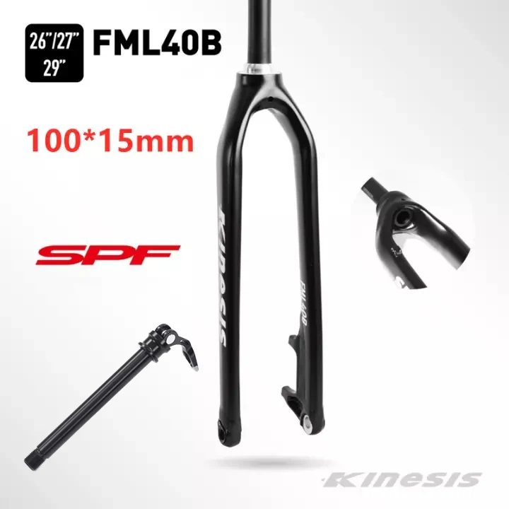 arestic ブラック クロモリ　リジットフォーク　MTB キネシスリジッドフォーク自転車 Mtb 26 メリダハードフォーク