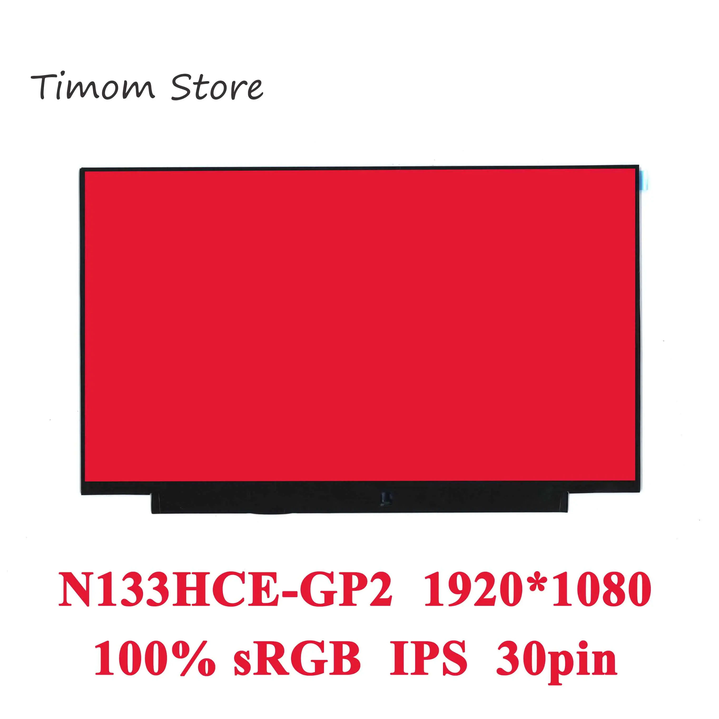 N133HCE-GP2 100% sRGB Glossy Slim for Innolux 13.3 LCD LED Monitor eDP 30pin FHD 1920*1080 IPS Glare Display 72%NTSC N133HCE GP1