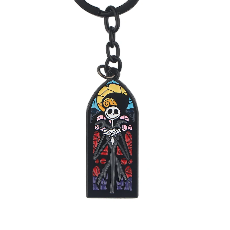 LT1121 The Nightmare Before Christmas Pendant Car Keychains backpack Key Chain Keyring Key Holder Gifts Jewelry Accessories