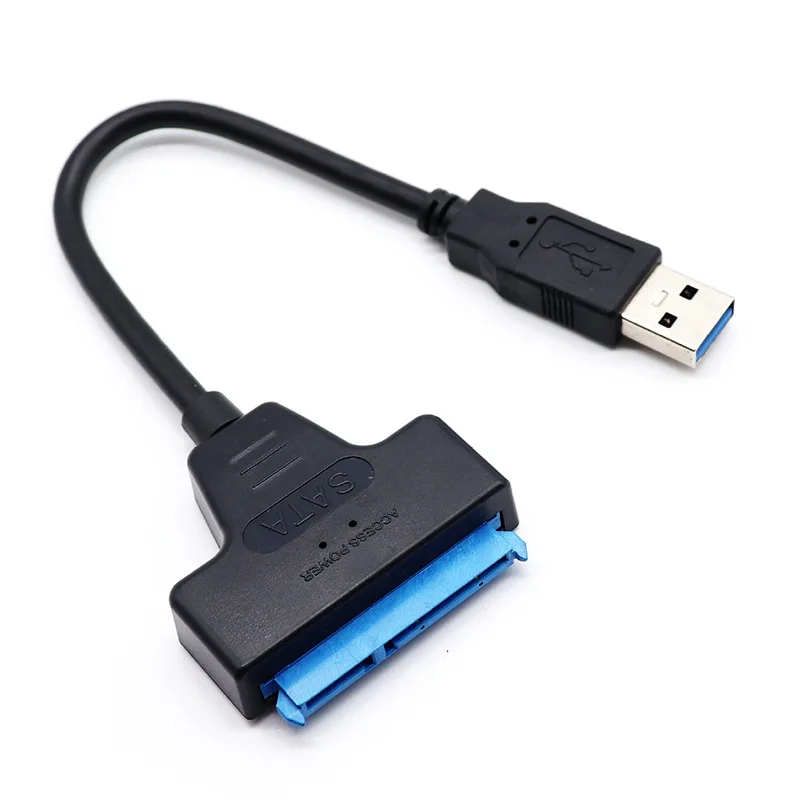 

2.5 inch SATA hard disk adapter cable SSD hard disk player cloud data cable SATA to usb3 0 easy drive cable